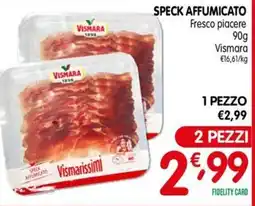 D'Ambros Speck affumicato Vismara offerta