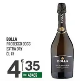 Tutto Risparmio Cash&Carry Bolla Prosecco DOCG Extra Dry offerta