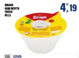 Adhoc Biraghi gran ricotta fresca offerta