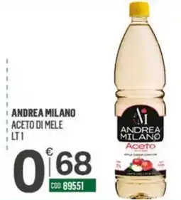 Tutto Risparmio Cash&Carry Aceto di mele Andrea Milano offerta