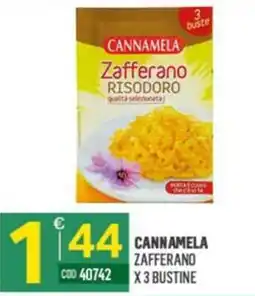 Tutto Risparmio Cash&Carry Cannamela zafferano risodoro offerta
