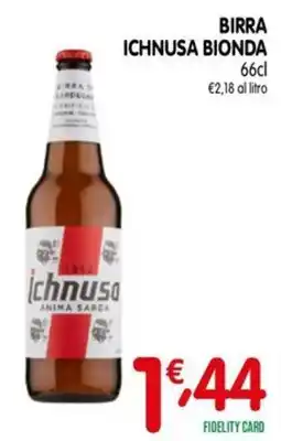 D'Ambros Birra Ichnusa Bionda offerta