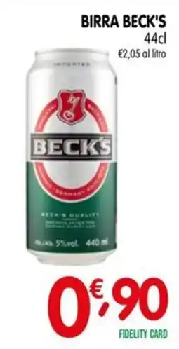 D'Ambros Birra Beck's offerta