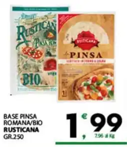 Despar Sicilia Base pinsa romana/bio rusticana offerta