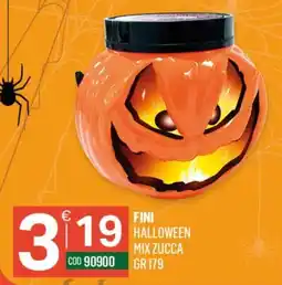 Tutto Risparmio Cash&Carry FINI HALLOWEEN MIX ZUCCA offerta