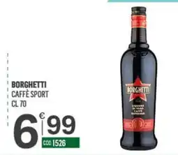Tutto Risparmio Cash&Carry Borghetti Caffè Sport offerta