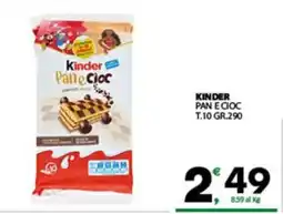 Despar Sicilia Kinder Pane e Cioc offerta