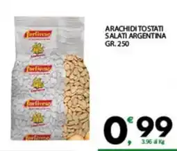 Despar Sicilia Arachidi tostati salati argentina offerta