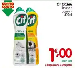 D'Ambros Cif crema offerta
