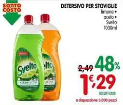 D'Ambros Detersivo per stoviglie Svelto offerta