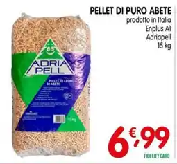 D'Ambros Pellet di puro abete Adria Pell offerta