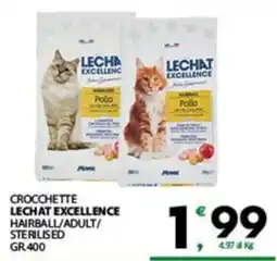Despar Sicilia Crocchette Lechat Excellence Hairball/Adult/Sterilised offerta