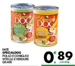 Despar Sicilia Patè Specialdog offerta
