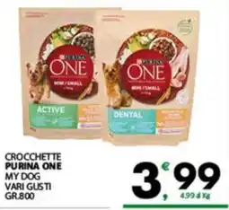 Despar Sicilia Crocchette Purina One My Dog offerta
