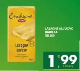 Despar Sicilia Lasagne spesse offerta