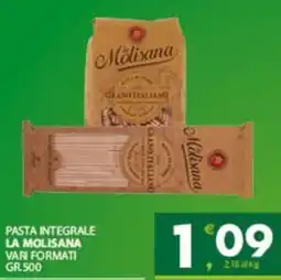 Despar Sicilia Pasta integrale La Molisana offerta