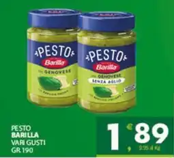 Despar Sicilia Pesto Barilla offerta
