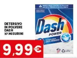 Despar Sicilia Detersivo in polvere Dash offerta