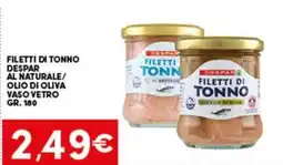 Despar Sicilia Filetti di tonno Despar offerta