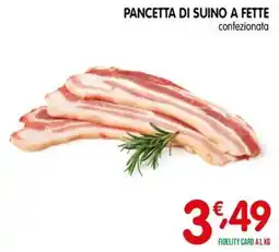 D'Ambros Pancetta di suino a fette offerta