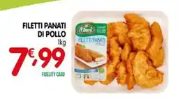 D'Ambros Filetti panati di pollo Fileni offerta
