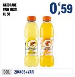 Adhoc Gatorade vari gusti offerta