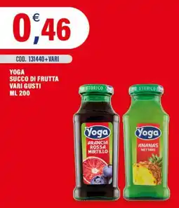 Adhoc Yoga succo di frutta offerta