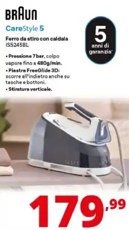 Comet Braun Ferro da stiro con caldaia CareStyle 5 offerta