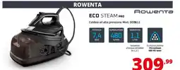 Comet Rowenta Eco Steam Pro caldaia ad alta pressione offerta