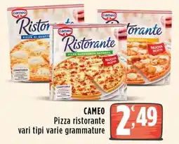 Rossotono Carrefour Cameo Pizza ristorante offerta