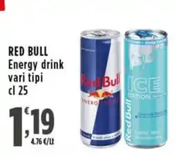 Rossotono Carrefour Red Bull Energy drink offerta