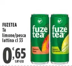 Rossotono Carrefour Fuzetea Te limone/pesca offerta