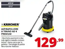 Comet Aspirapolvere a traino ad 4 premium Kärcher offerta
