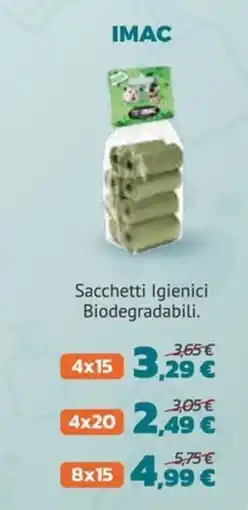 Joe Zampetti Sacchetti Igienici Biodegradabili IMAC offerta