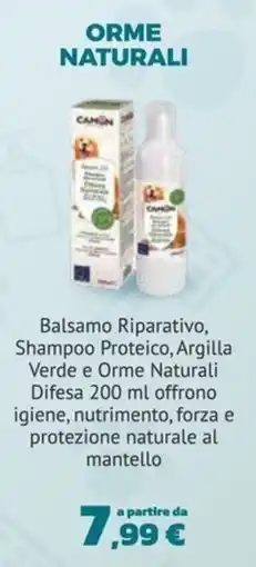 Joe Zampetti Balsamo Riparativo, Shampoo Proteico, Argilla Verde e Orme Naturali offerta