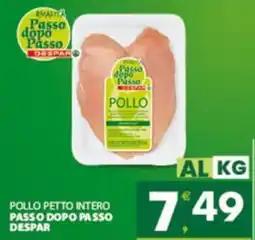 Despar Sicilia Pollo petto intero Passo dopo Passo Despar offerta