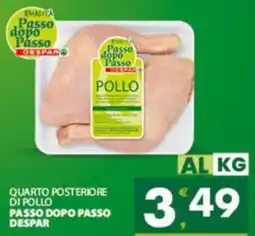 Despar Sicilia Quarto posteriore di pollo Passo dopo Passo Despar offerta