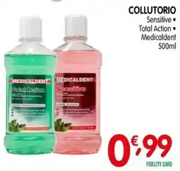 D'Ambros Collutorio sensitive total action medicaldent offerta