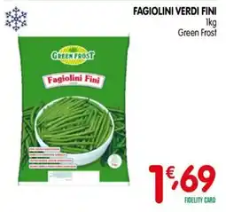 D'Ambros Fagiolini Fini Green Frost offerta