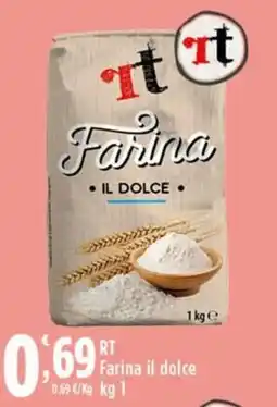 Rossotono Carrefour Farina il dolce offerta