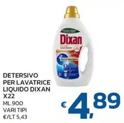 Ok Market Detersivo per lavatrice liquido Dixan offerta