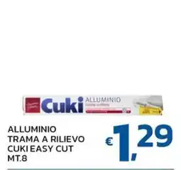 Ok Market Cuki alluminio trama a rilievo offerta