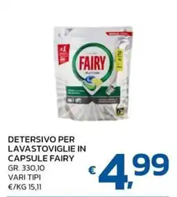 Ok Market Detersivo per lavastoviglie in capsule Fairy offerta
