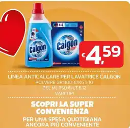 Ok Market Linea anticalcare per lavatrice Calgon offerta