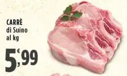 Rossotono Carrefour Carrè di Suino offerta