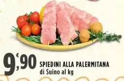 Rossotono Carrefour Spiedini alla palermitana di Suino offerta