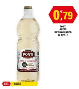 Adhoc Ponti Aceto di Vino Bianco offerta