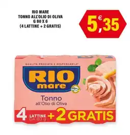 Adhoc Rio mare Tonno all'Olio di Oliva offerta