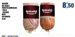 Adhoc Pancetta arrotolata Golosità del casale offerta
