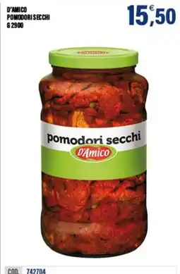 Adhoc Pomodori secchi D'Amico offerta
